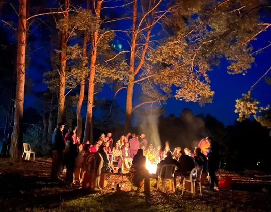 Костер, основа похода.